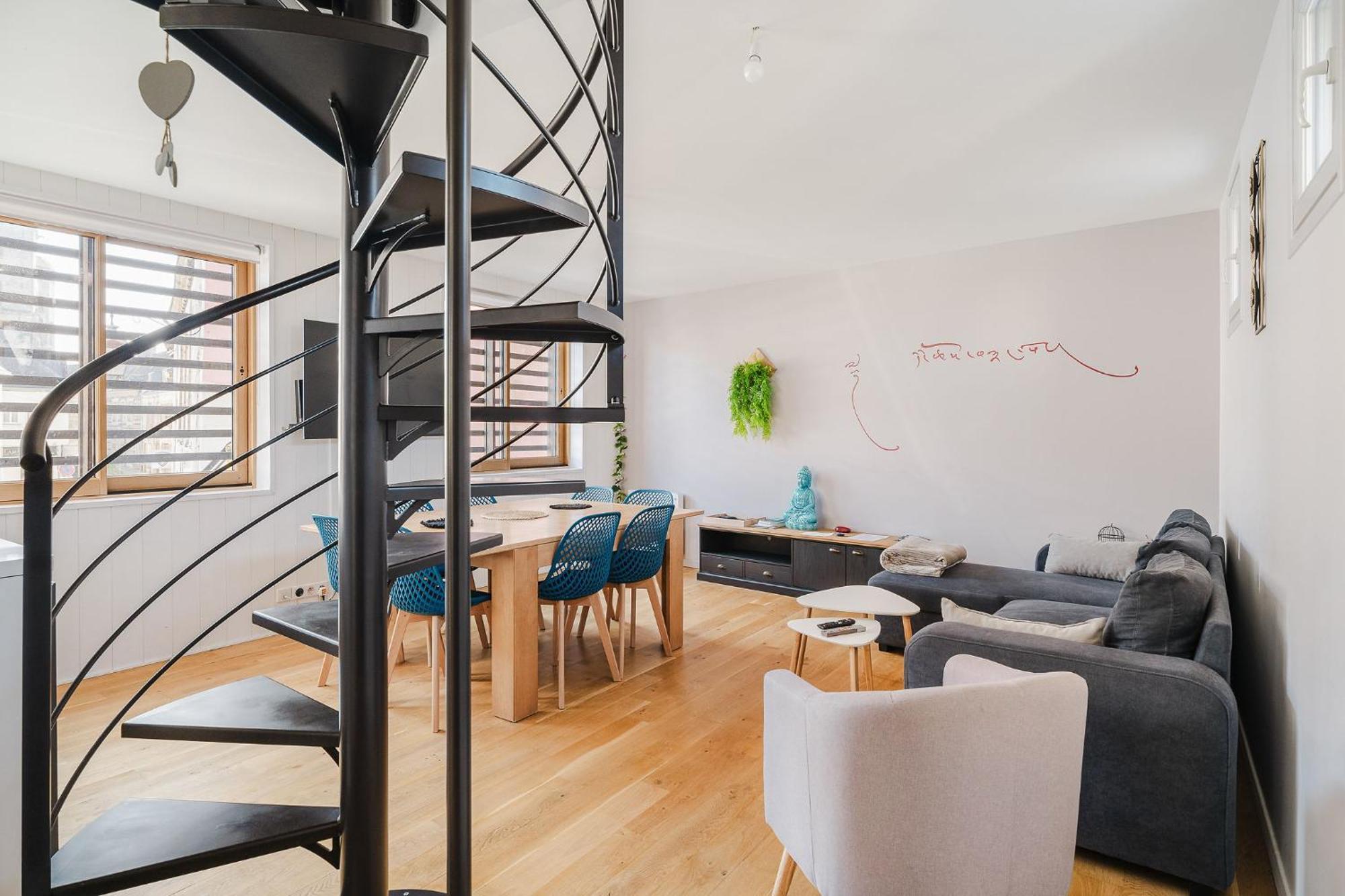 L'Atelier, Appartement Lumineux Et Cosy Ploermel Ngoại thất bức ảnh