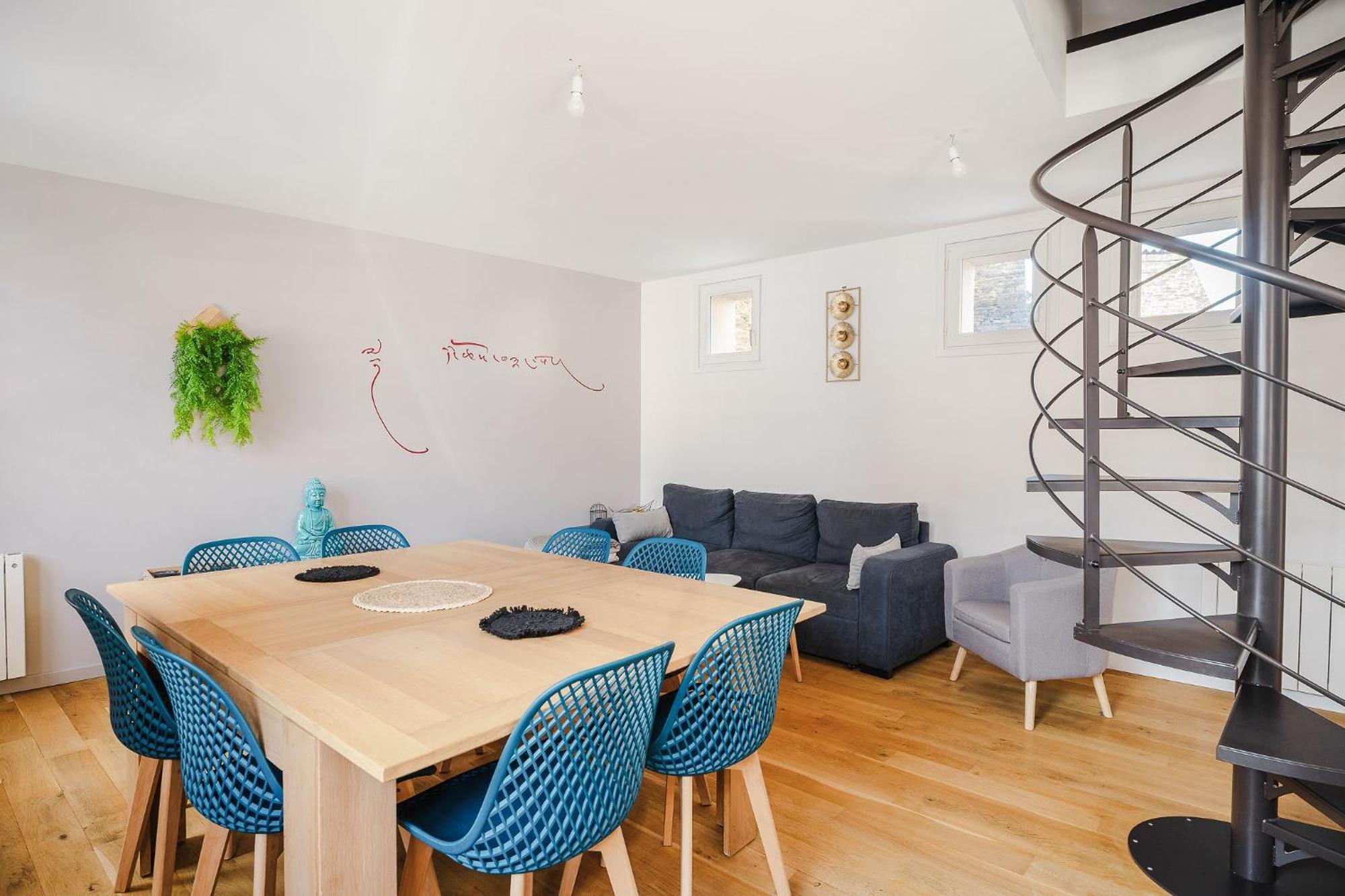 L'Atelier, Appartement Lumineux Et Cosy Ploermel Ngoại thất bức ảnh
